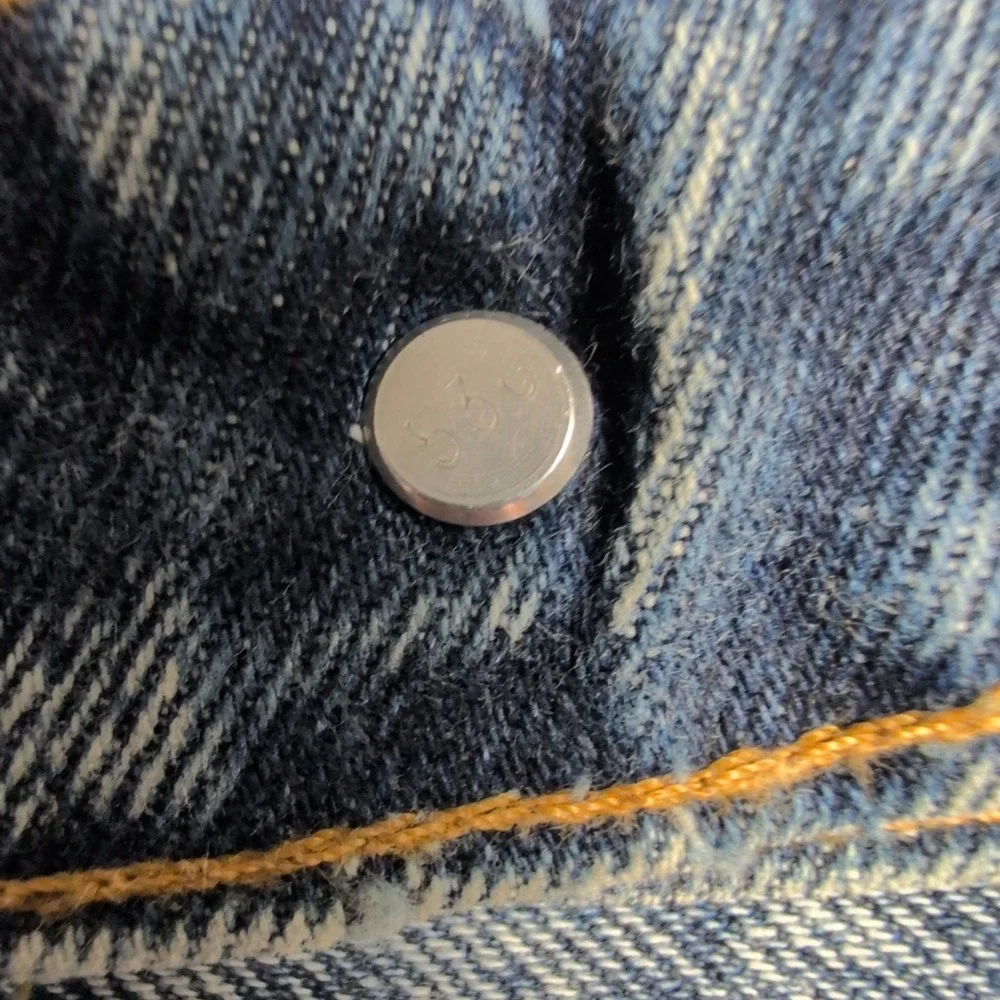 Levi's 550 Jeans Vintage Orange Tab Acid Wash‎ Relaxed Fit Denim Pants W30 L30